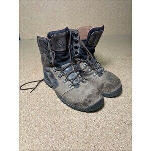 Danner Vicious 8" Brown Composite Toe Work Boots Men's Wide Size 10 D